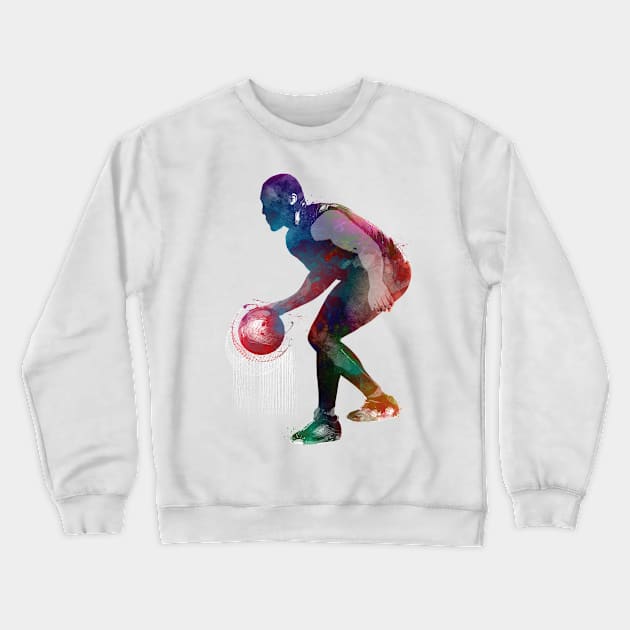 basketball player #basketball #sport Crewneck Sweatshirt by JBJart